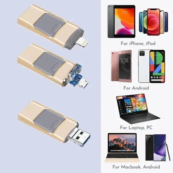 Norvo | 4 i 1 høyhastighets USB-minnepinne
