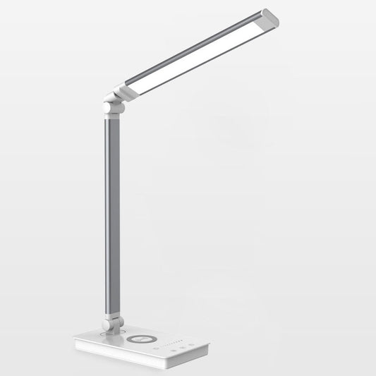 Norvo | Minimalistisk Intelligent Firkanthåndtak Sammenleggbart USB LED Skrivebordslampe