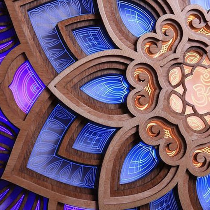 Norvo | Mandala Yoga Rom Nattlys LED