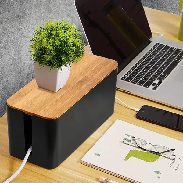 Norvo | Ledning Organiser Boks for Ryddig Kabelhåndtering