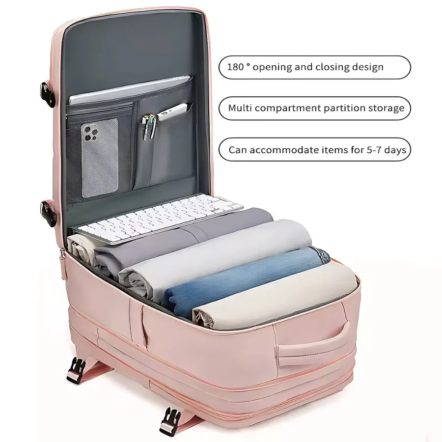 Norvo | Multifunksjonell Reise Ryggsekk