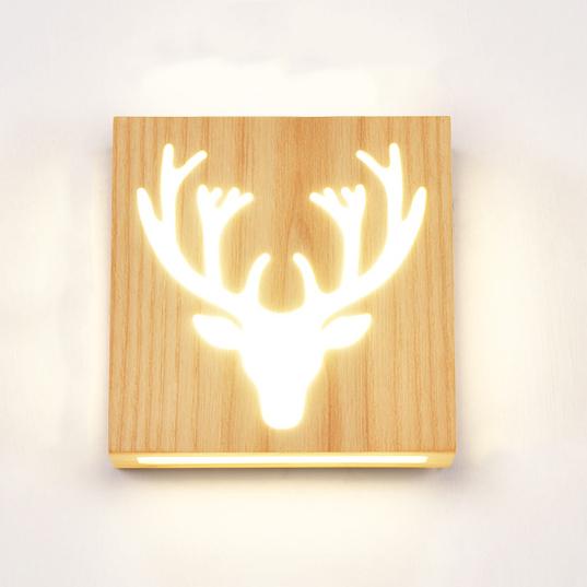 Norvo | Vegglampe - WoodGlow - Elegant LED - Livets essens innendørs utendørs