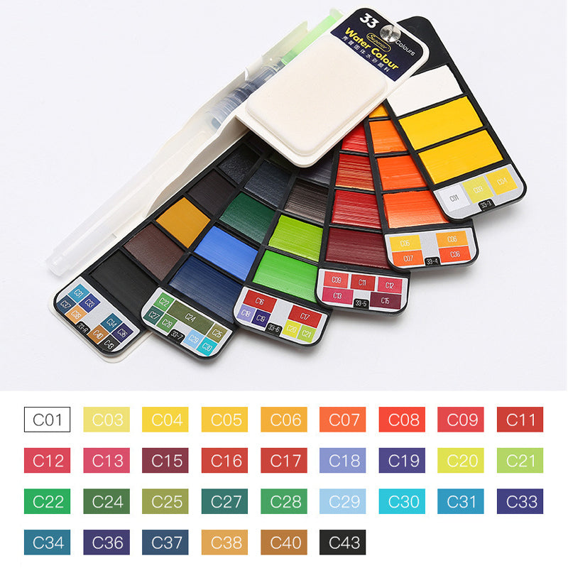Norvo | Solid Gouache Pigment Palette - la kreativiteten din tale!