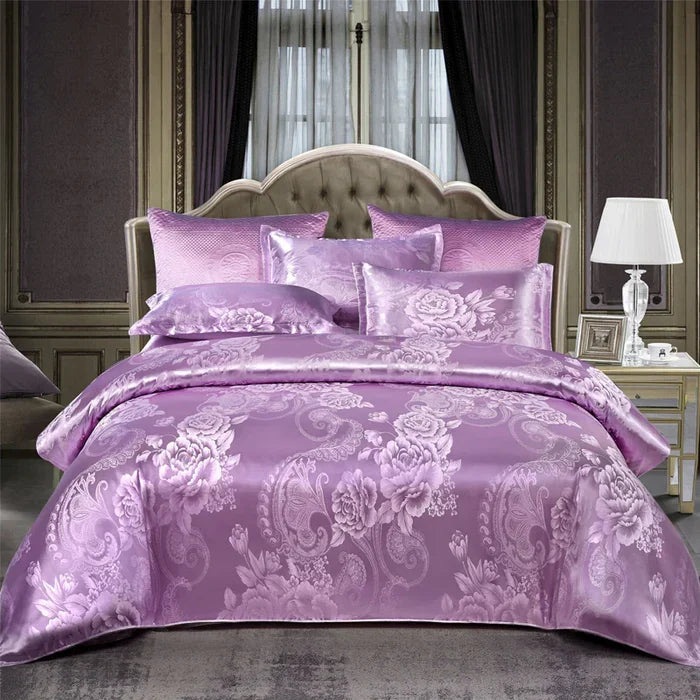 Norvo | Luksus Sateng Duvet Trekk Sett - RoyalDream