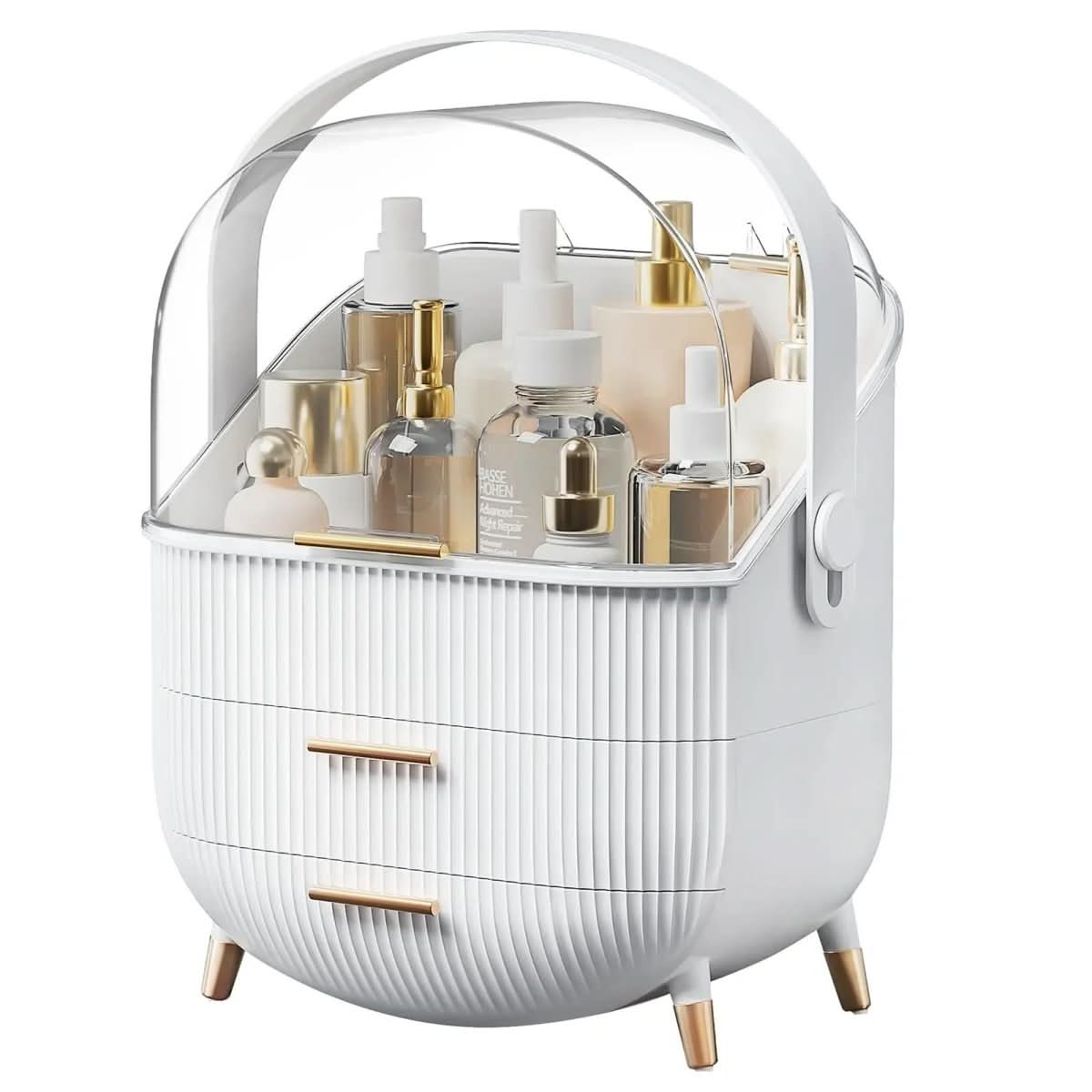 Norvo | opp organiser - Støvbestandig og vanntett kosmetikkboks med elegant design