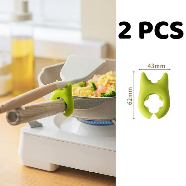 Norvo | Kasserolleklips skjeholder i silikon