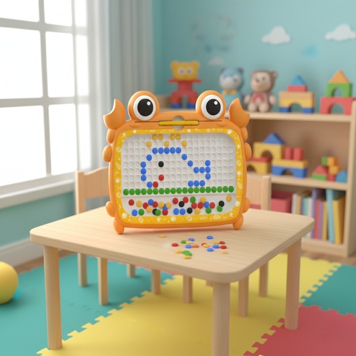 Norvo | Lærende Krabbe DIY Mosaikkpuslespill Brett