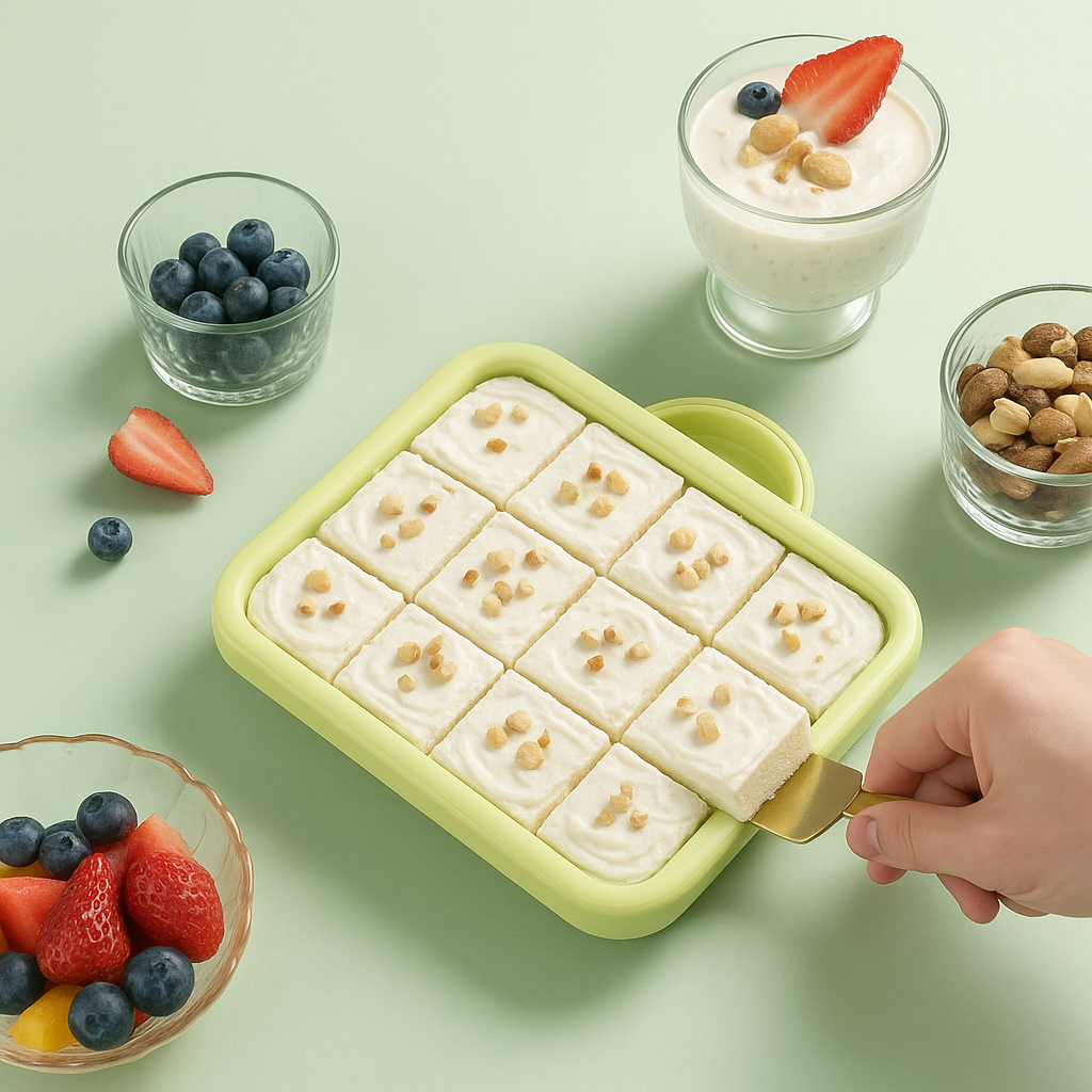 Norvo | Instant Frossen Iskrem Dessert Maker Tray