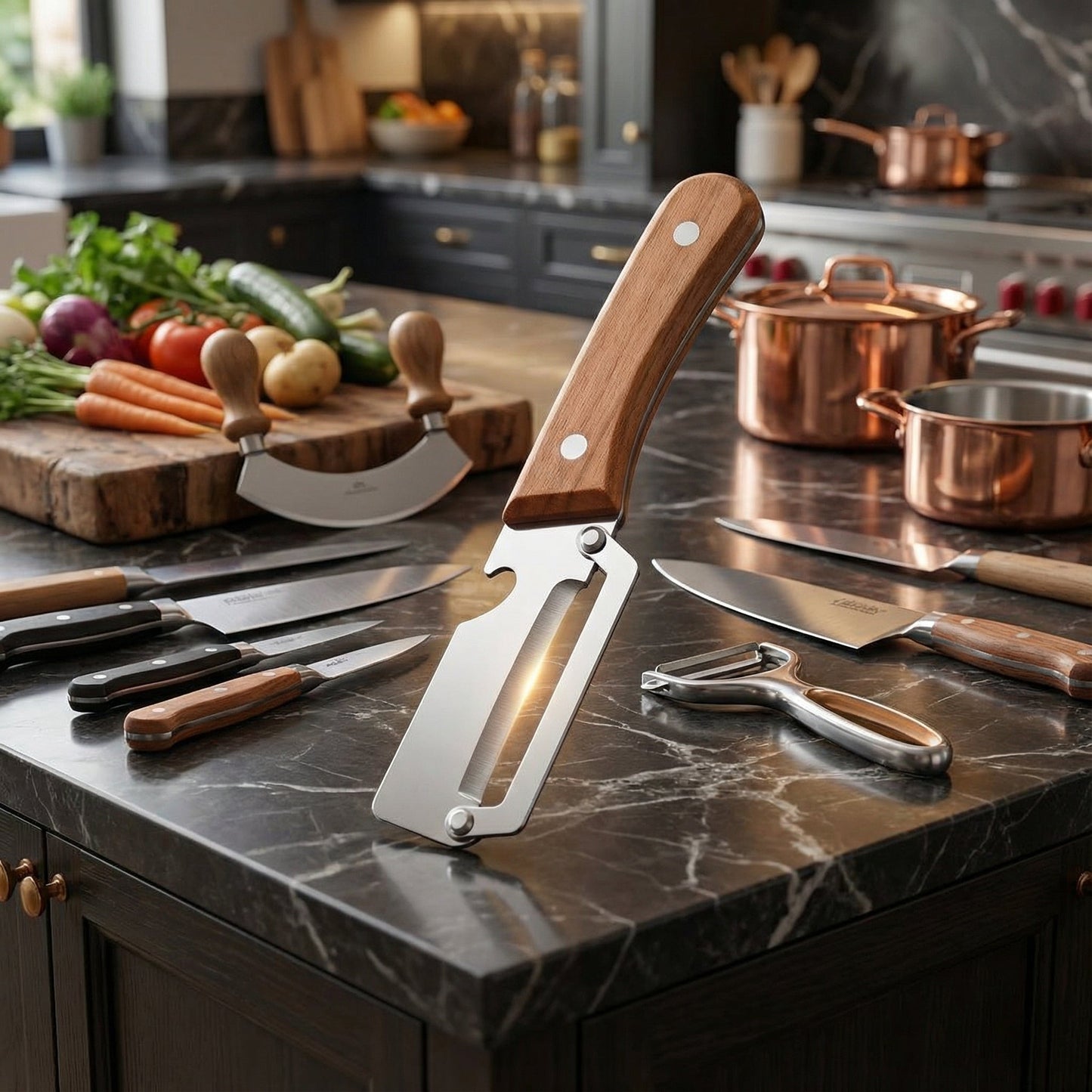 Norvo | Kokkens Edge Multi-Blade Grønnsaksskalere