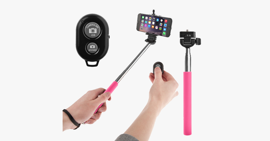 Norvo | Selvutløserstang med fjernkontroll Bluetooth utløser – Ta bilder som aldri før!