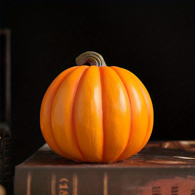 Norvo | Spooky Realistic Jack O'Lantern Halloween Dekorasjon | Hodeskalle Rekvisitt