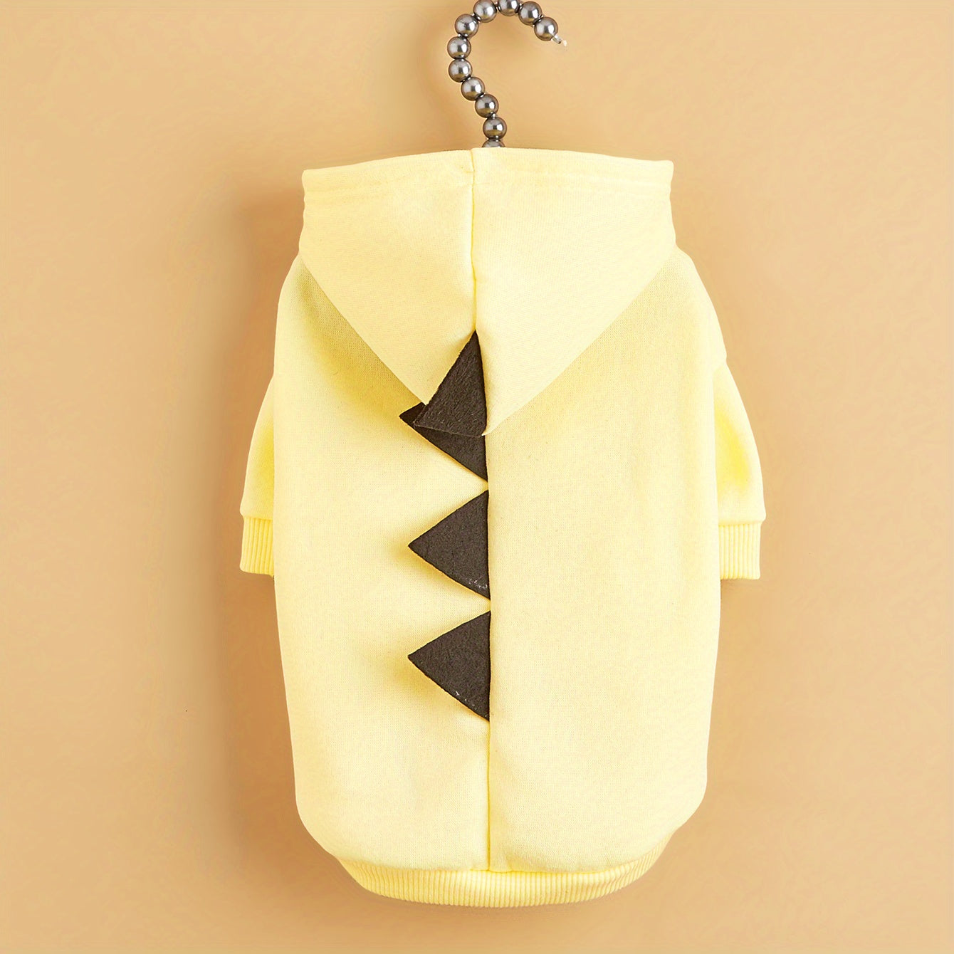 Norvo | Hund Halloween Kostyme Fleece Dinosaur Hoodie | Kjæledyrantrekk Varm