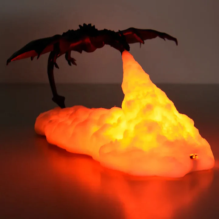 Norvo | Fire-Breathing Dragon Lamp