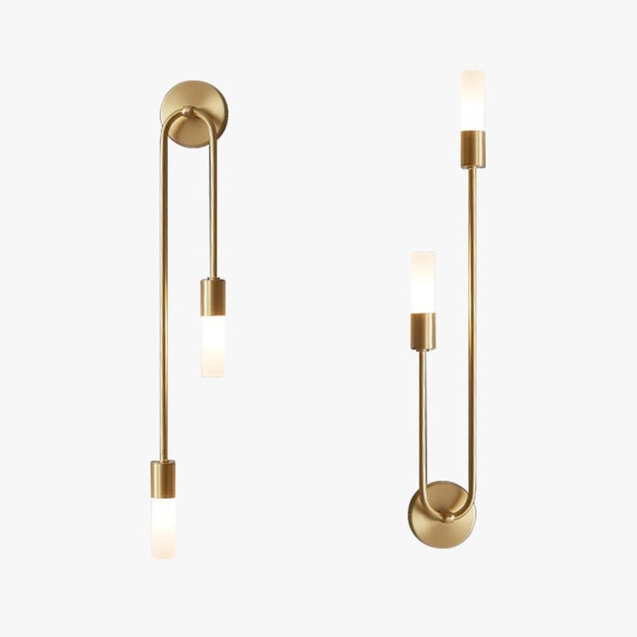 Norvo | Vegglampe Gull LED Moderne Sengelampe