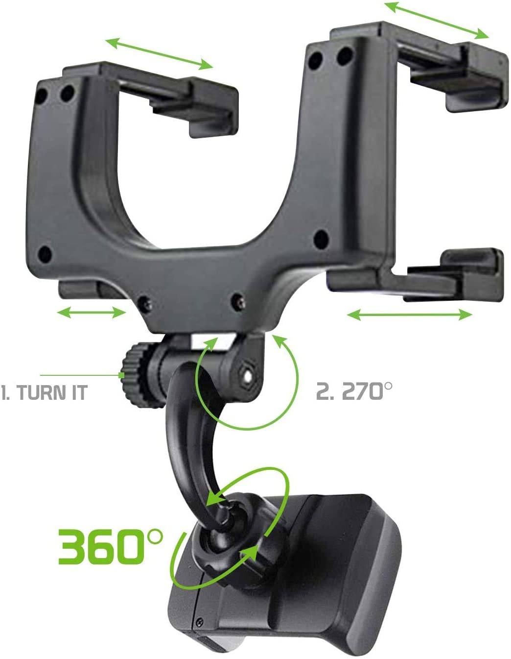 Norvo | Pro Max 360° Bakre speil Telefonholder