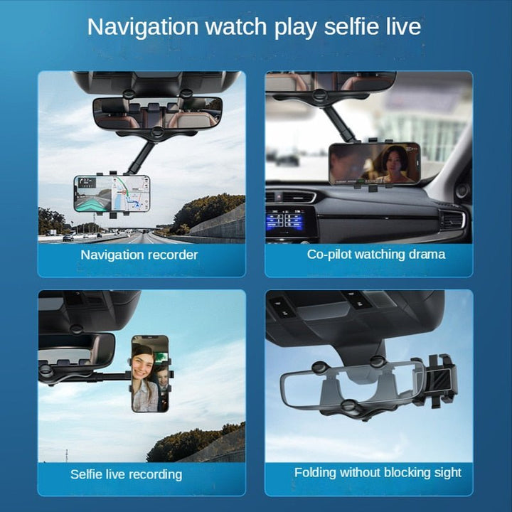Norvo | Pro Max 360° Bakre speil Telefonholder