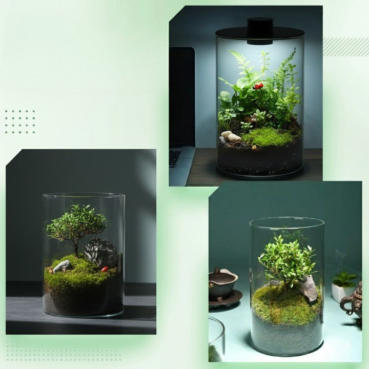 Norvo | Mini Forest Maker Terrarium Dekor Vase