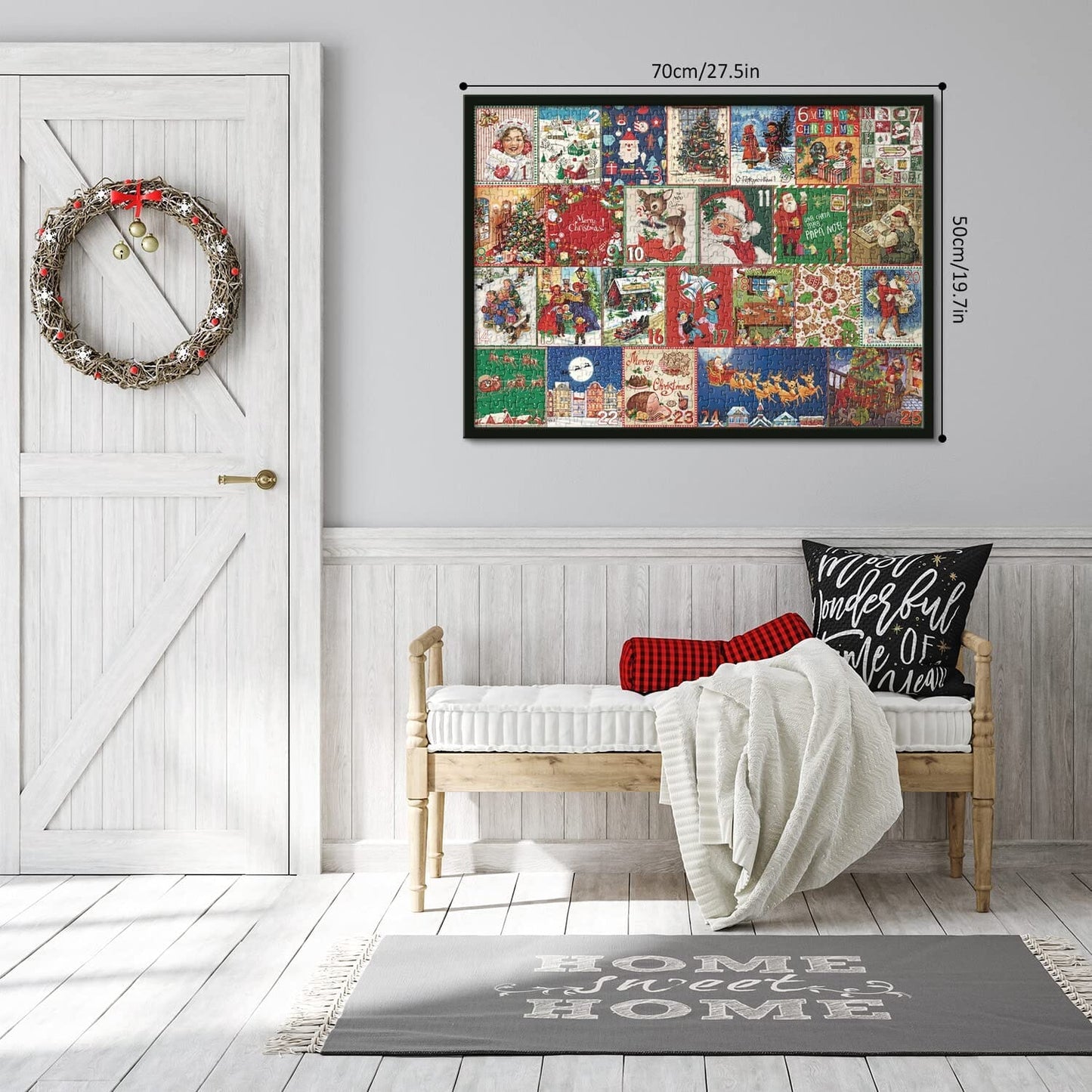 Norvo | Jule Adventskalender Puslespill Spill 1000 Biter