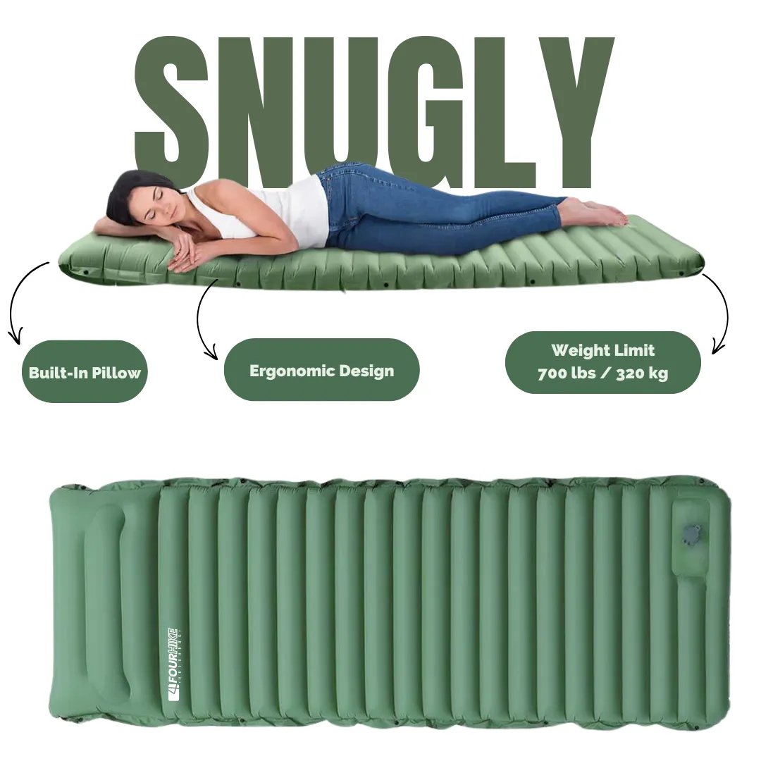 Norvo | GreenCloud Air Soveputer: Ultimat Komfort for Hvert Eventyr