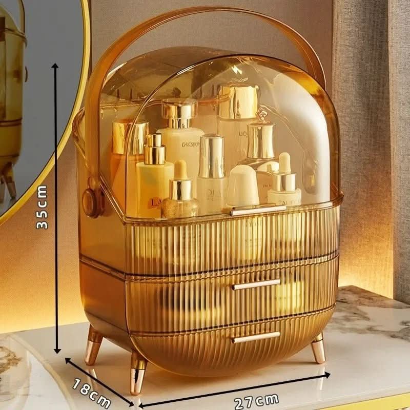 Norvo | opp organiser - Støvbestandig og vanntett kosmetikkboks med elegant design