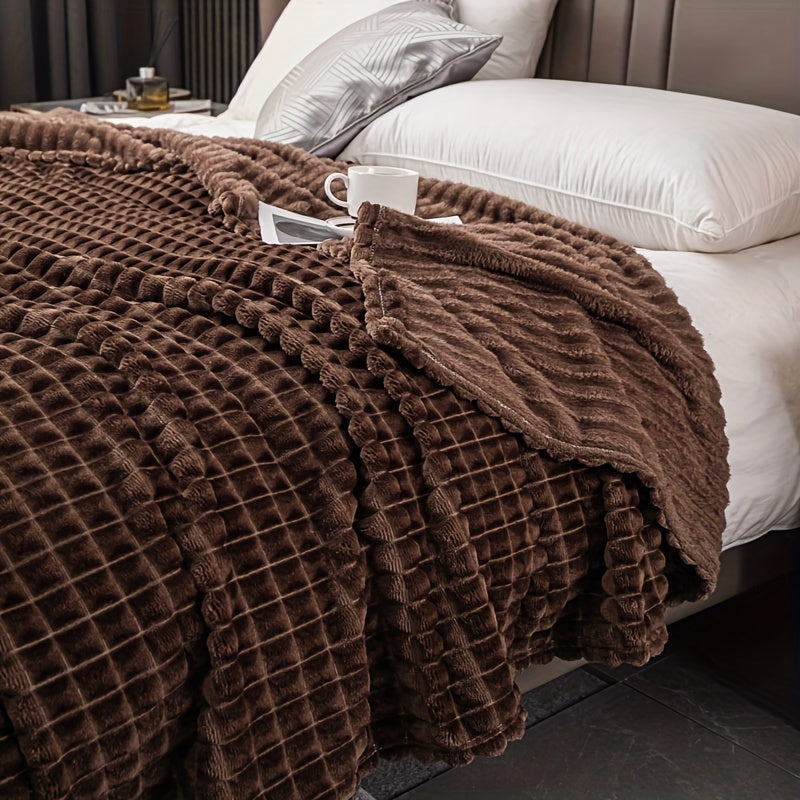 FlannelLuxe – Mykt Fleece Teppe for Comfort Norvo