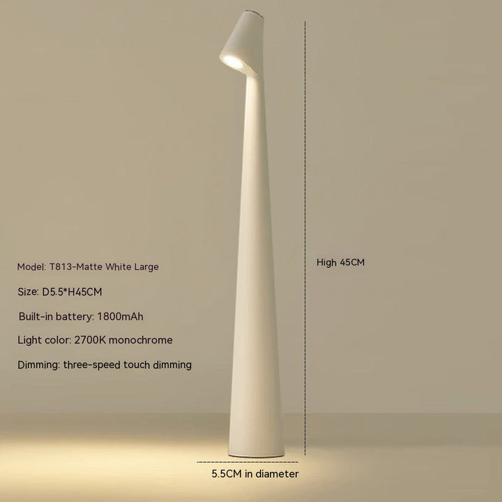 Norvo | Bordlampe Moderne Rød Metall LED Lys