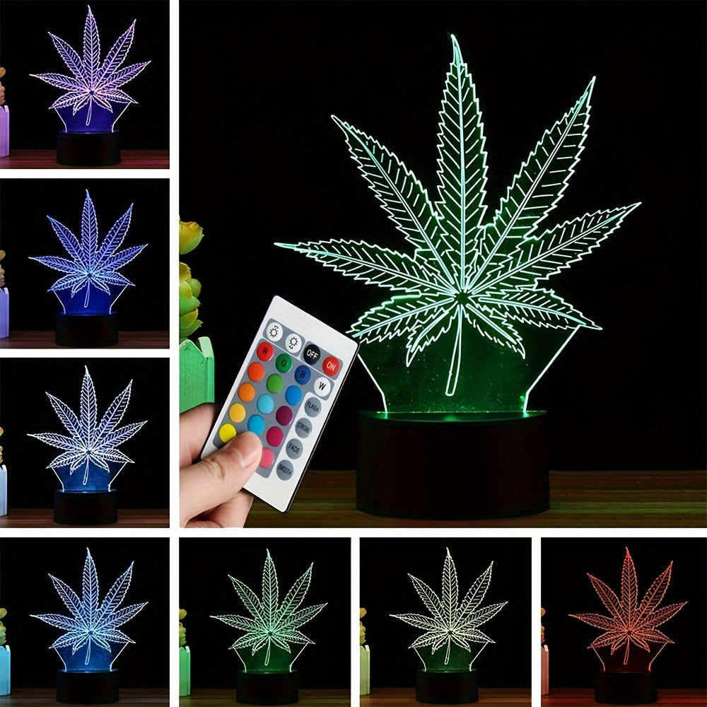 Norvo | GlowBud - 3D Hampbladlampe