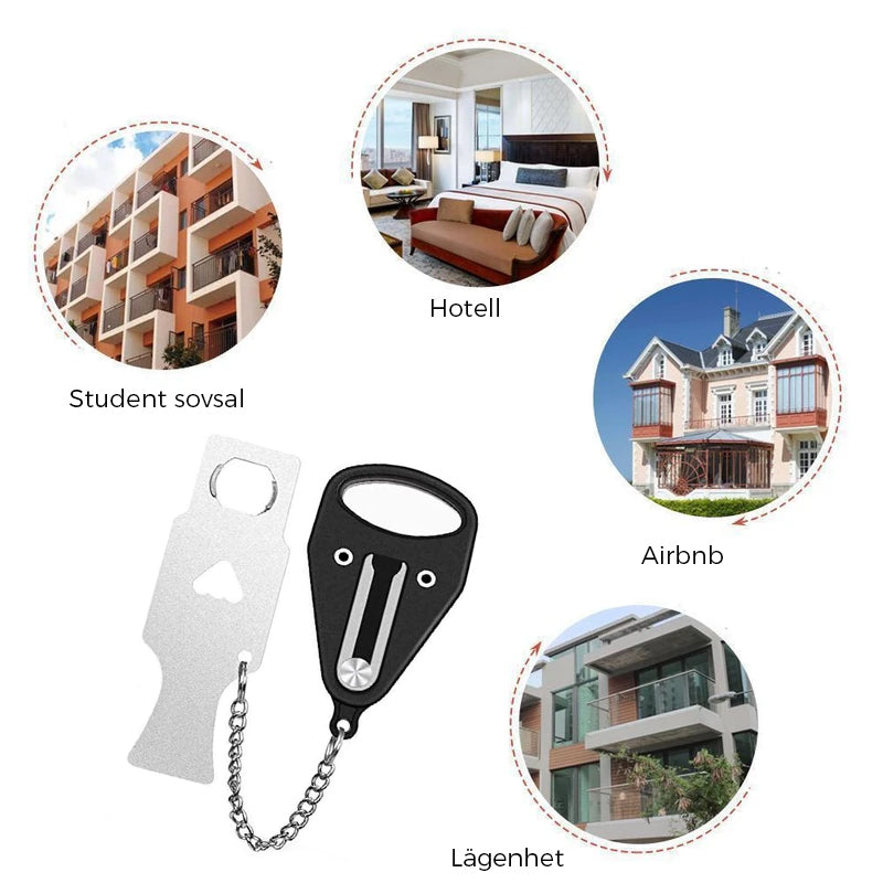 Norvo | Bærbar Sikkerhetsdør Lås