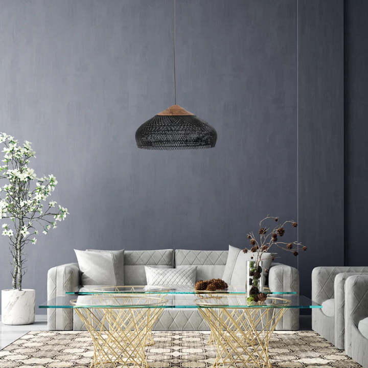 Norvo | Rattan Boho Pendellampe