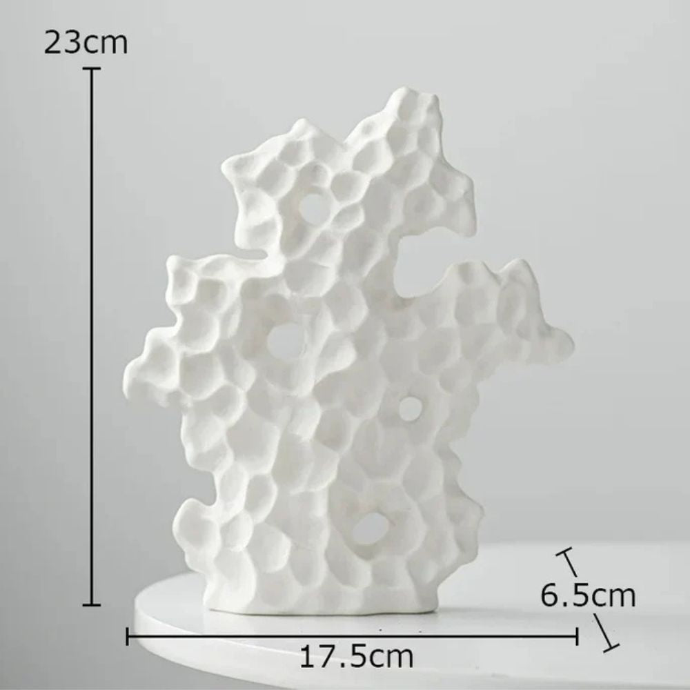 Norvo | Keramisk Coral Skulptur