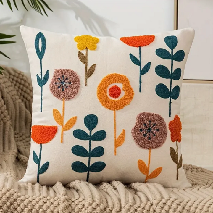 Norvo | Pute med Blomstertrykk