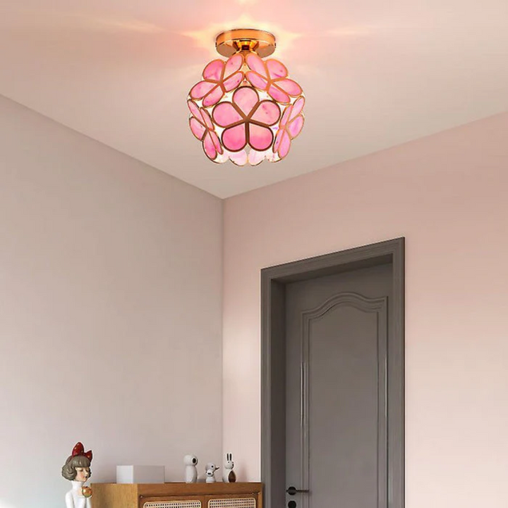 Norvo | Luksus Glass Blomst Taklampe