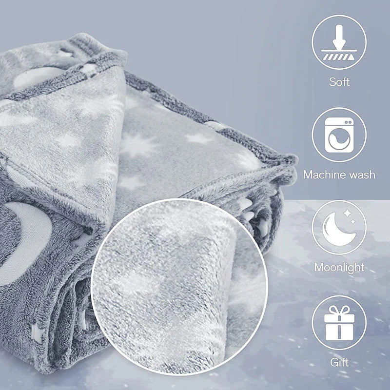 Norvo | Starlight Glow Blanket – Myk & Luminøs Komfort