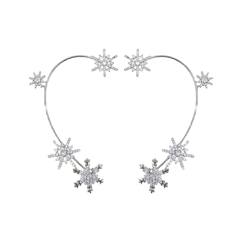 Norvo | Diamond Og Zirconia Øredobber Uten Hull