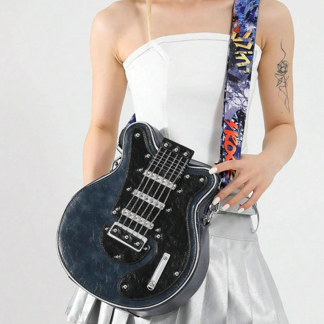 Norvo | Hev stilen din med Rockstar gitarveske skulderveske chic