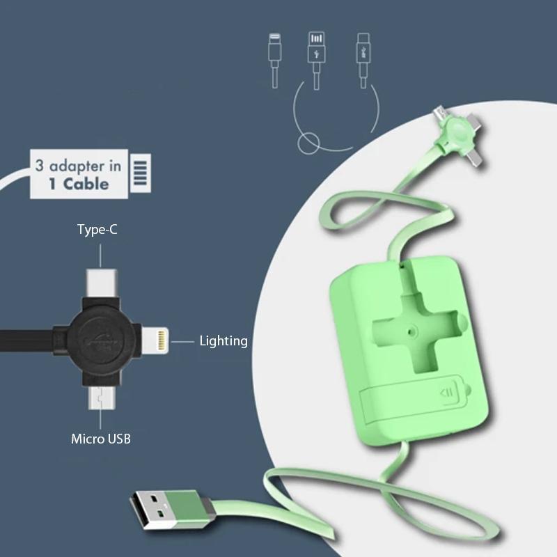 Norvo | 4-i-1 Data Kabel Telefon Stativ