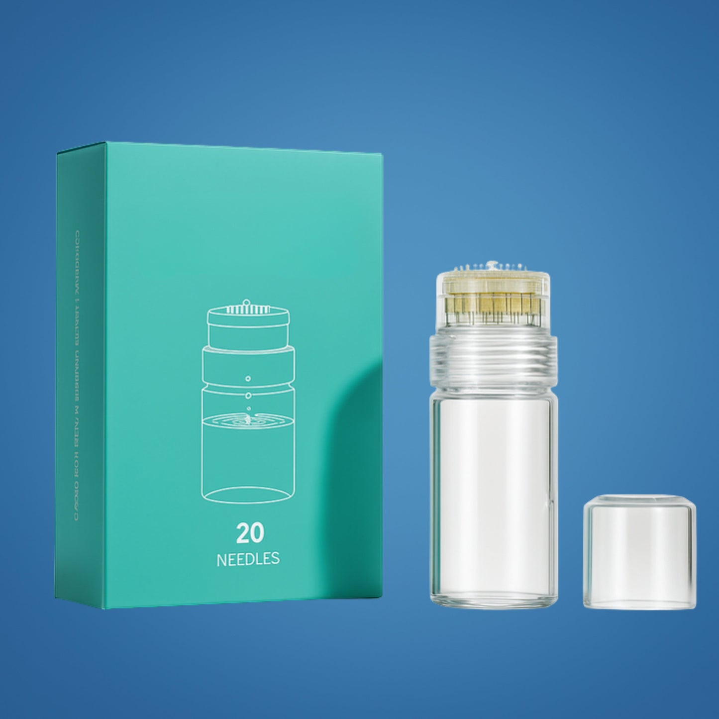 Presise mikronåler – Utbyttbart hode – Øk serumabsorpsjonen for strålende hud Norvo