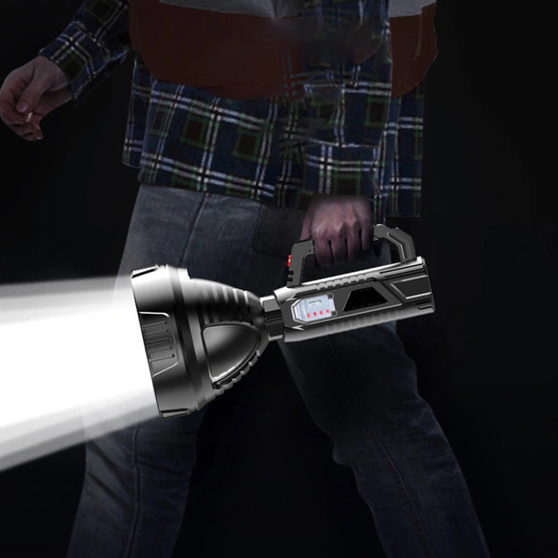 Norvo | Oppladbar Håndholdt Spotlight Lommelykt