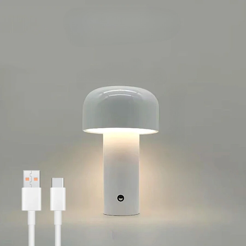 Norvo | Frendorf - Oppladbar sopp LED bordlampe for en koselig atmosfære
