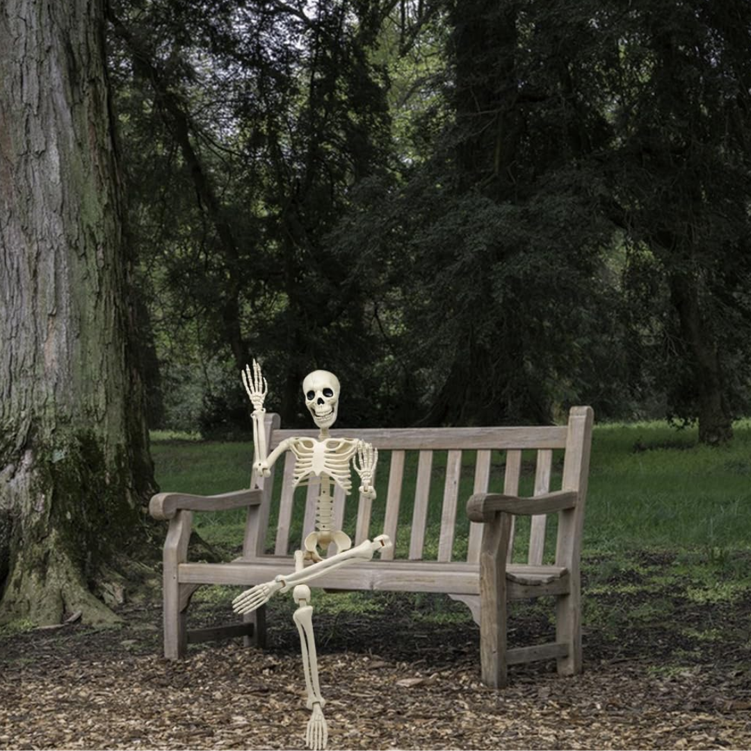 Helkropp Skelet Halloween Dekorasjon – Garantert Skremmende, Morsomt for Alle Norvo