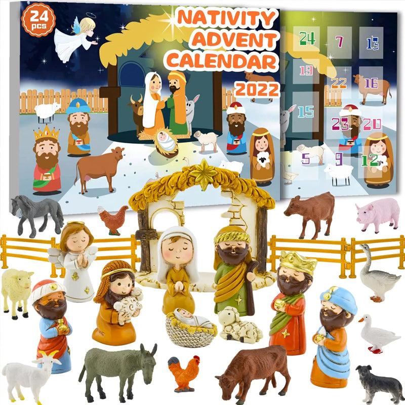 Norvo | 24 Dager med Jul Nativity Set