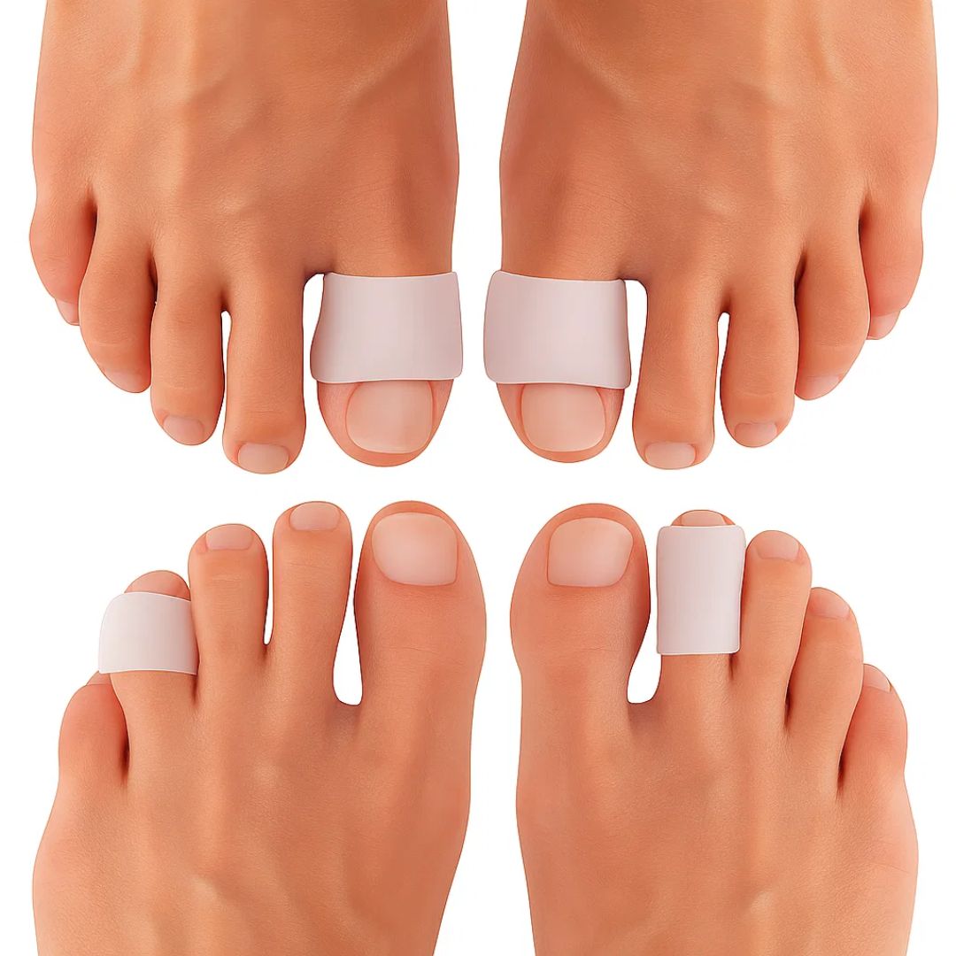 Anti-friksjonslindring – Fleksibel klar silikon – Usynlig daglig komfort for beskyttelse mot liktorn og blemmer Norvo