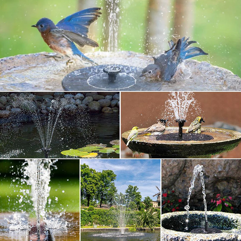 Norvo | Solcelledrevet fuglefontene med lys