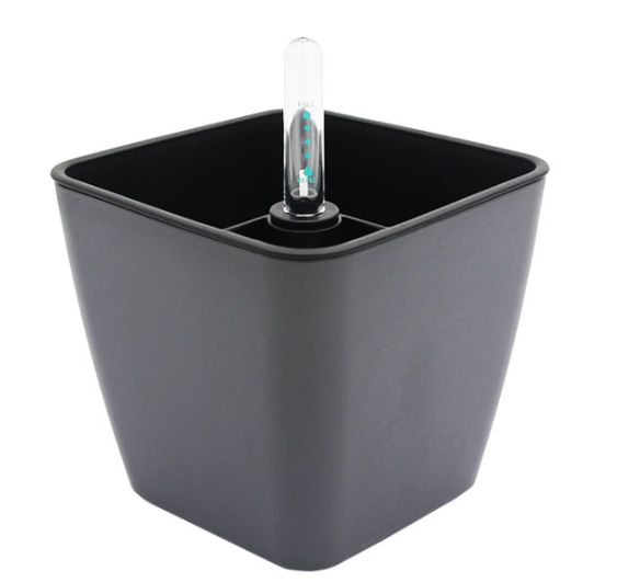 Norvo | Blomsterkrukke med irrigasjonssystem – Selvvannende plantekrukke for innendørs og utendørs bruk