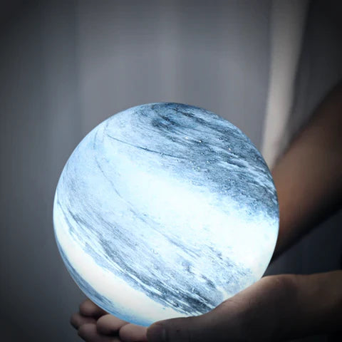 Glass Moon Lamp Norvo