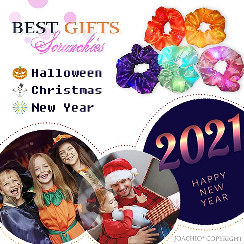 Norvo | LED Scrunchy Hårstrikker