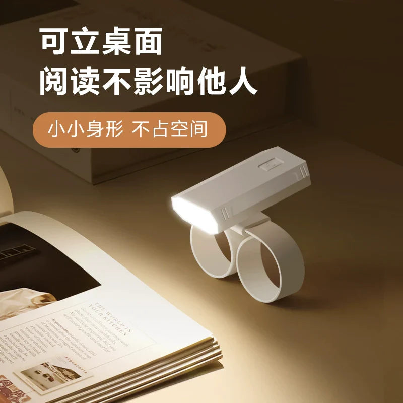 Norvo | Bærbar Håndleddsbelysning USB Mini Skrivebordslampe for Sovesal Lesing & Nattbruk