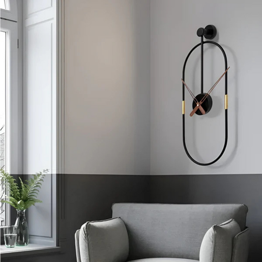 Norvo | Artic | Minimalist Stor Veggur – Moderne Dekorativt Klokkesmykke