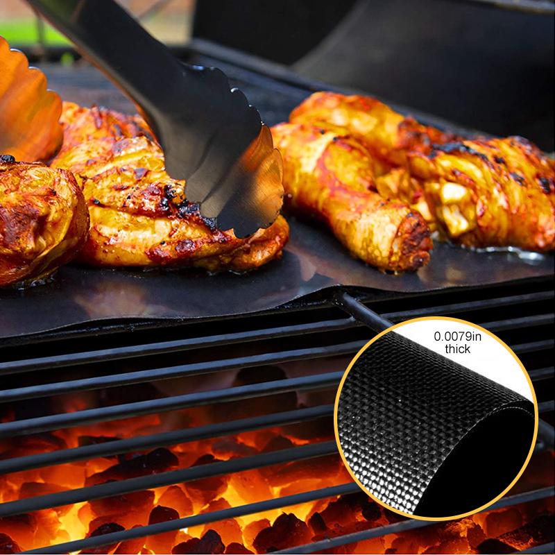 Norvo | Non-stick BBQ grillmatte med skjæringsboks