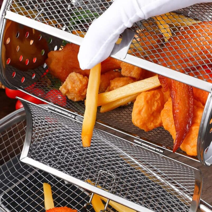 Norvo | Rustfritt Stål Roterende Grill